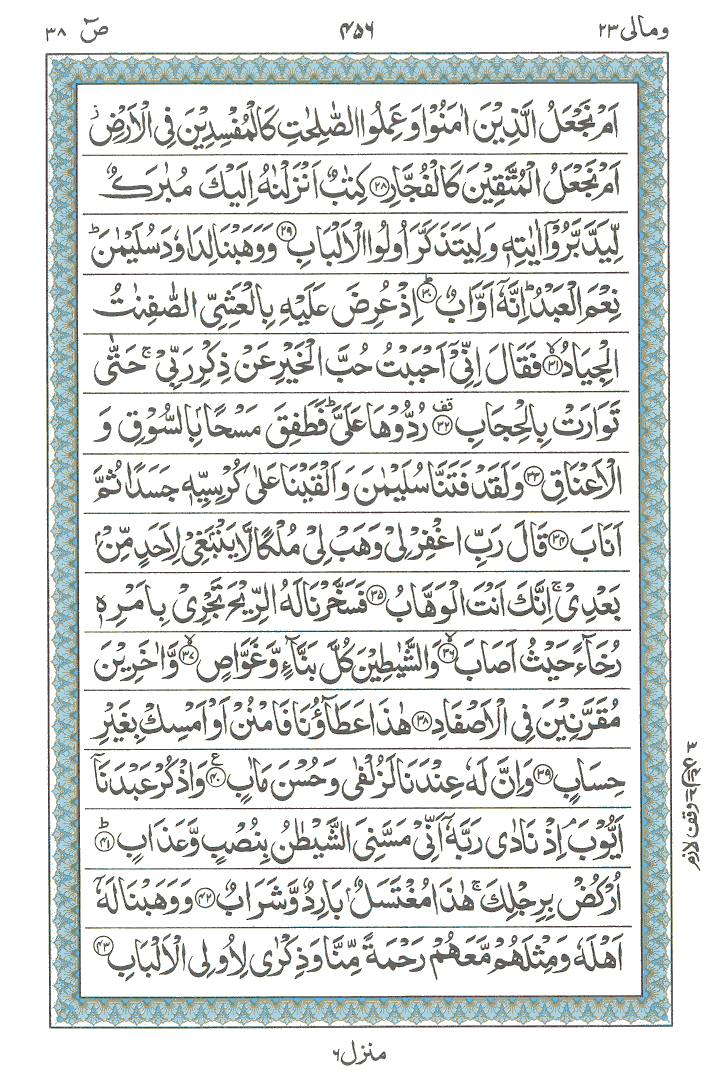 Ayat No 28 to 43