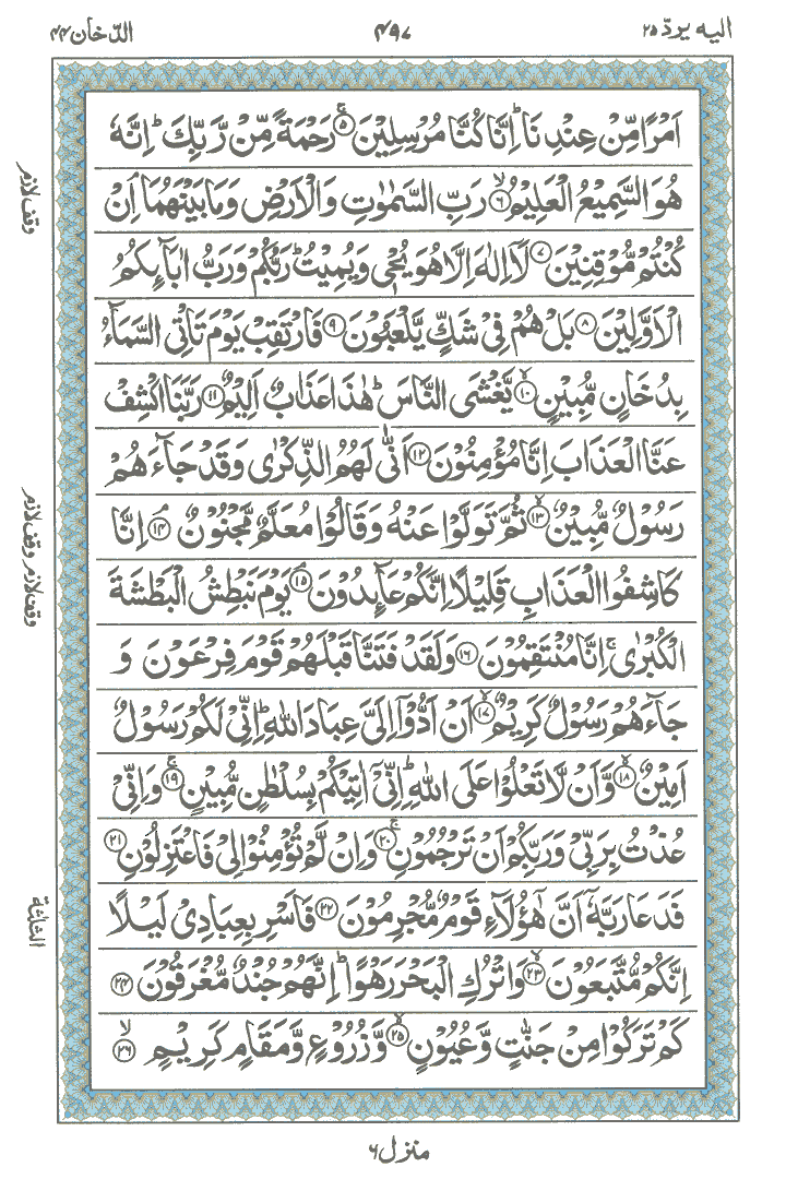 Ayat No 5 to 26